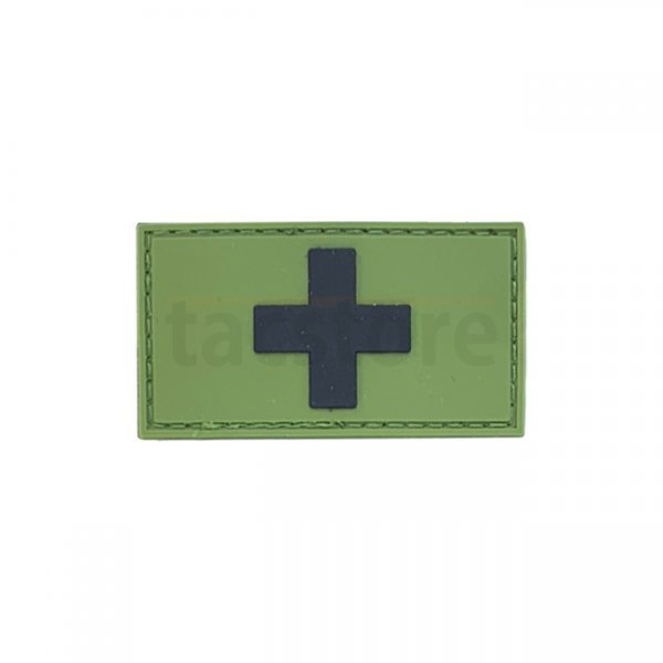 Pitchfork Swiss Flag Patch - Green