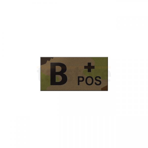 Pitchfork B POS Blood Type IR Patch - Woodland 90