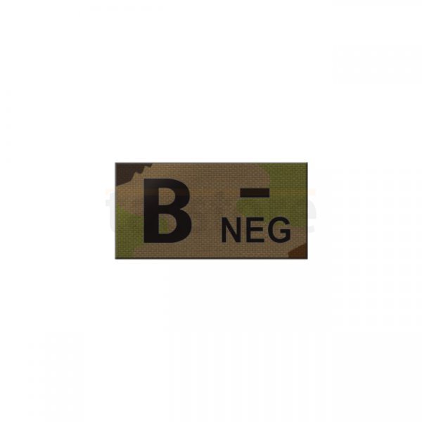 Pitchfork B NEG Blood Type IR Patch - Woodland 90