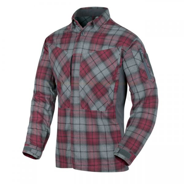 Helikon-Tex MBDU Flannel Shirt - Ruby Plaid - XL