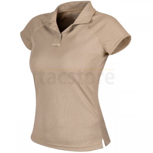 Helikon-Tex Women's UTL Polo Shirt TopCool Lite - Khaki - M