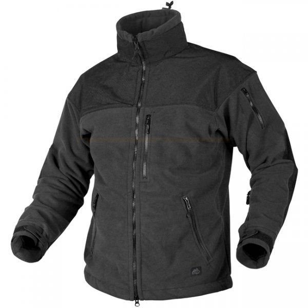 Helikon-Tex Classic Army Fleece Windblocker Jacket - Black - M