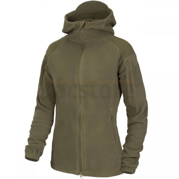 Helikon-Tex Women's Cumulus Heavy Fleece Jacket - Taiga Green - S