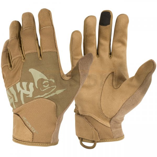 Helikon-Tex All Round Tactical Gloves - Coyote / Adaptive Green A - L