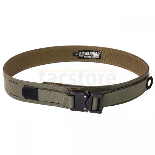 Warrior Laser Cut Fight Light Belt - Ranger Green XL