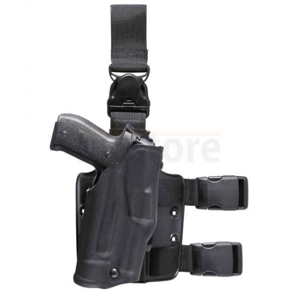 Safariland 6355 ALS Tactical Holster H&K VP9 & TacLight - Black - Links