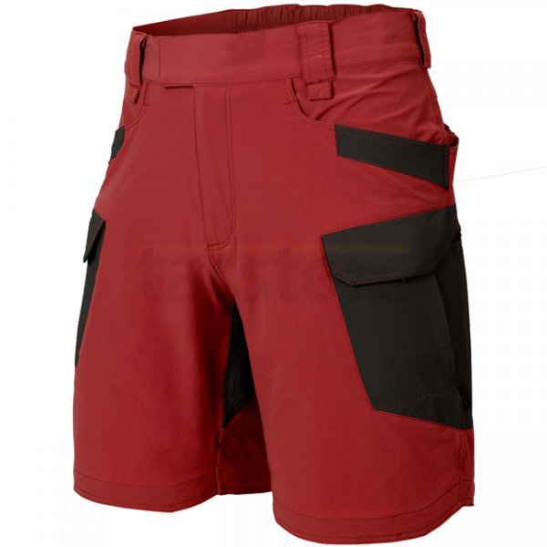 Helikon-Tex OTS Outdoor Tactical Shorts 8.5 Lite - Crimson Sky / Black A - 2XL