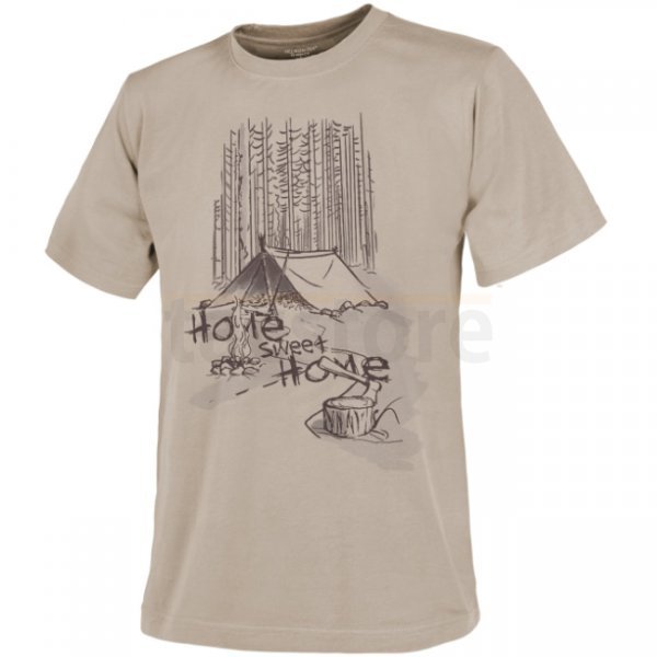 Helikon-Tex T-Shirt Home Sweet Home - Khaki - M