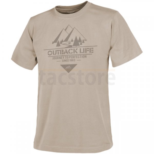 Helikon-Tex T-Shirt Outback Life - Khaki - S