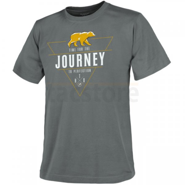 Helikon-Tex T-Shirt Journey To Perfection - Shadow Grey - XL