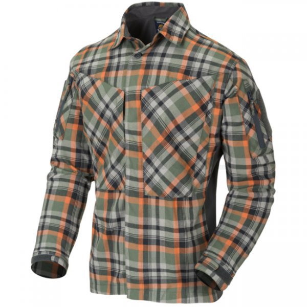 Helikon-Tex MBDU Flannel Shirt - Timber Olive Plaid - 3XL