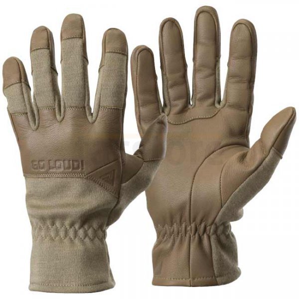 Direct Action Crocodile Nomex FR Gloves Long - Light Coyote - L