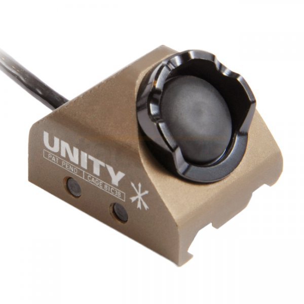 Unity Tactical Hot Button Rail Mount Laser 9 Inch - Dark Earth