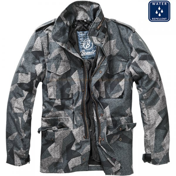 Brandit M65 Fieldjacket Classic - Night Camo Digital - L