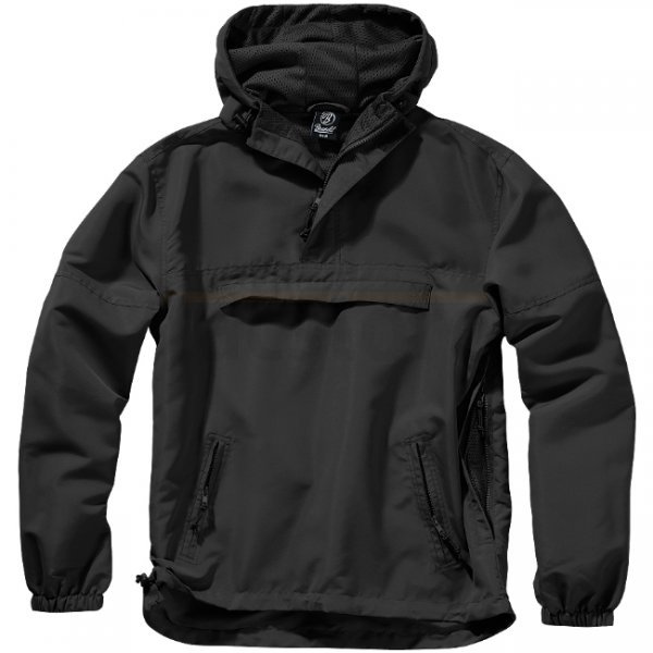 Brandit Summer Windbreaker - Black - XL