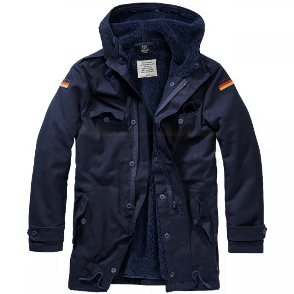 Brandit BW Parka Flag - Navy - M