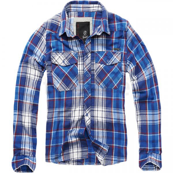 Brandit Checkshirt - Navy - M