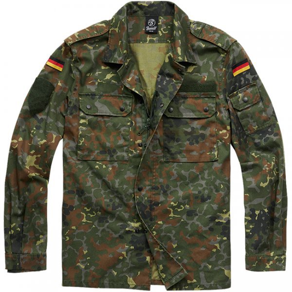 Brandit BW Field Shirt - Flecktarn - 2XL