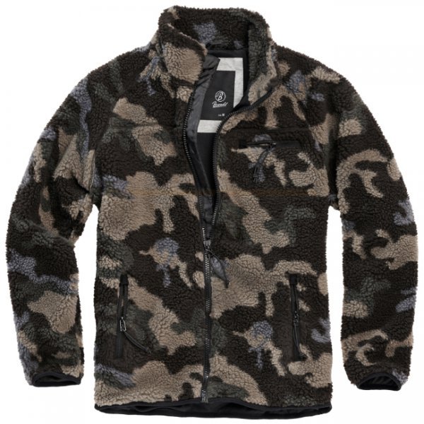 Brandit Teddyfleece Jacket - Dark Camo - 4XL