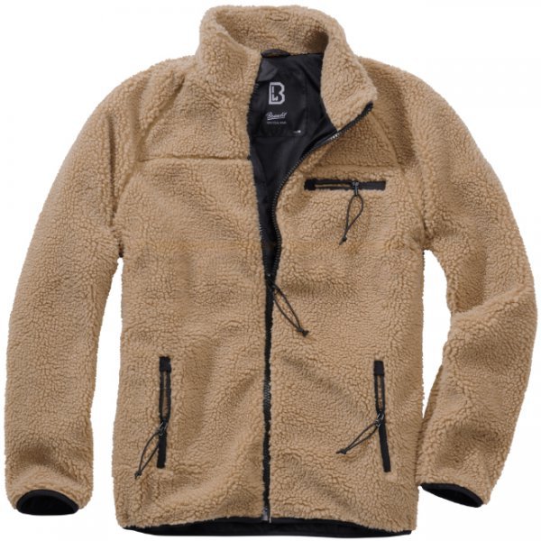 Brandit Teddyfleece Jacket - Camel - M