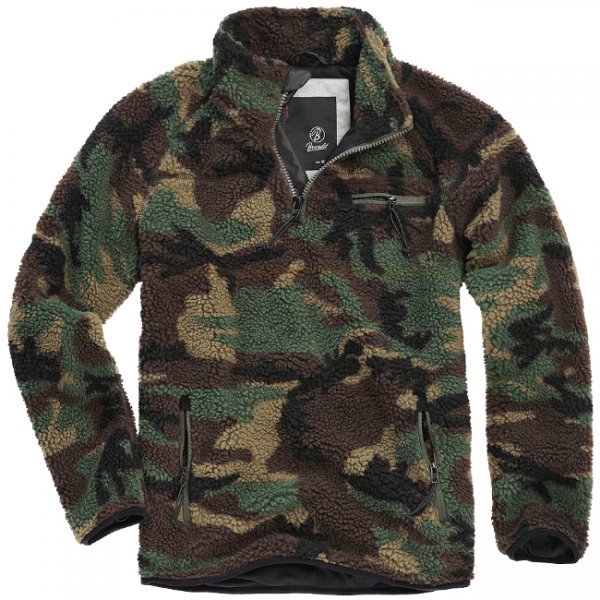 Brandit Teddyfleece Troyer - Woodland - XL