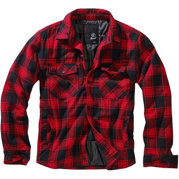 Brandit Lumberjacket - Red / Black - XL