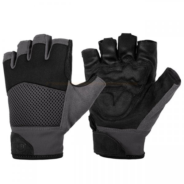 Helikon-Tex Half Finger Mk2 Gloves - Black / Shadow Grey B - M