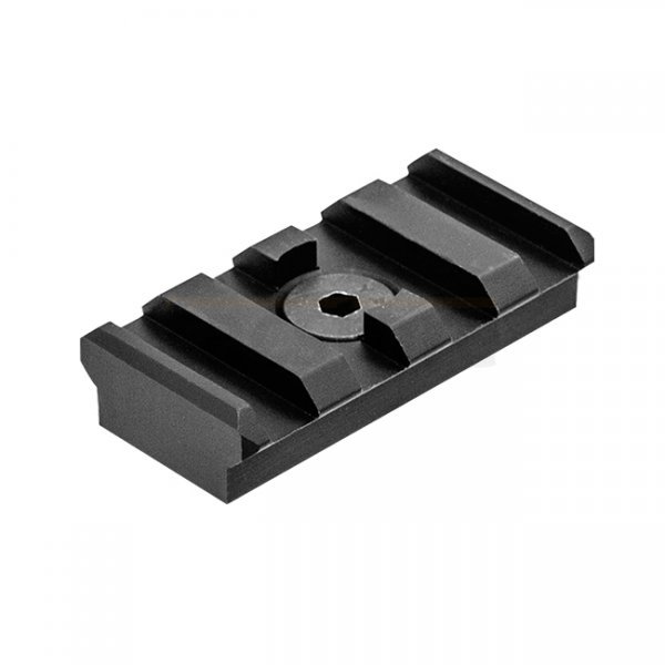 Leapers Pro M-LOK Picatinny Rail Section 4 Slots - Black