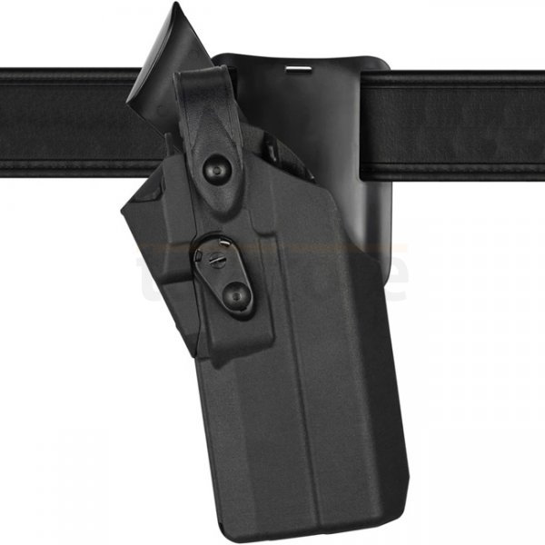 Safariland 7365RDS ALS/SLS Low Ride Level III Duty Holster Glock 17/22 RedDot & TacLight - Black - Left