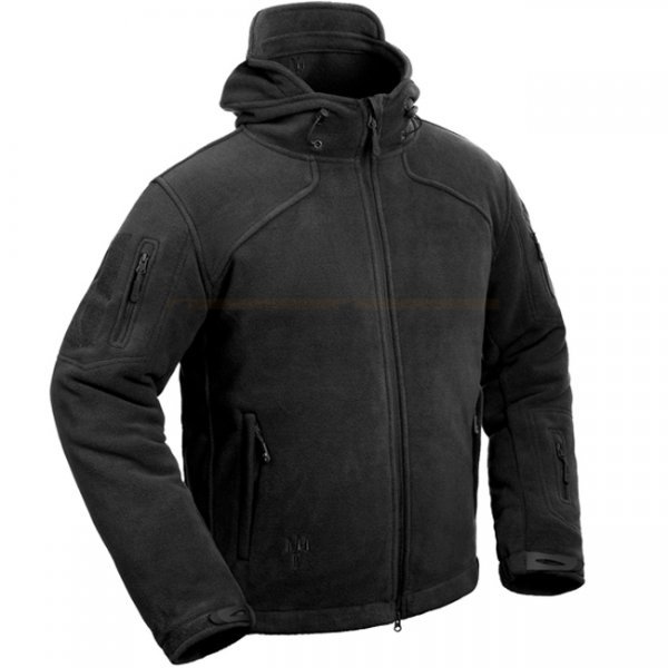 Pitchfork FAHRIUS Heavy Fleece Jacket - Black - M