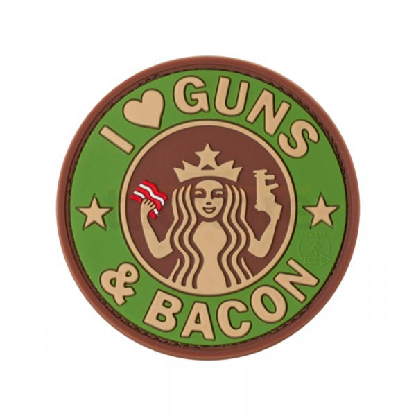 JTG Guns and Bacon Rubber Patch - Multicam