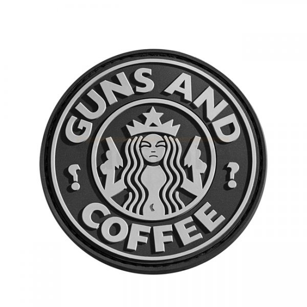 JTG Guns and Coffee Rubber Patch - Swat