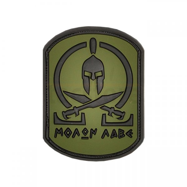 JTG Molon Labe Rubber Patch - Forest