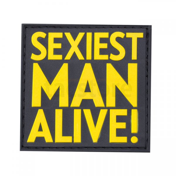 JTG Sexiest Man Alive Rubber Patch - Color