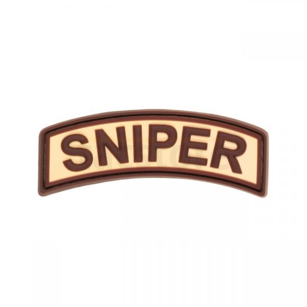 JTG Sniper Tab Rubber Patch - Desert