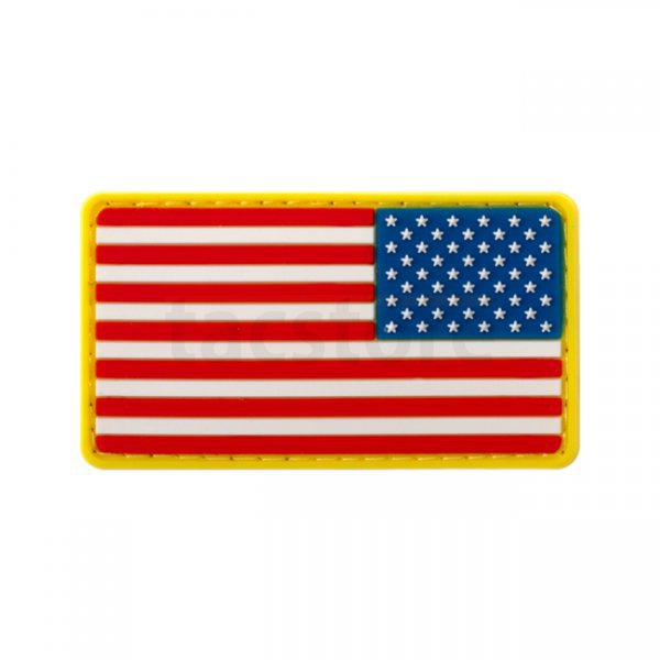 JTG US Flag Rubber Patch Reversed - Color