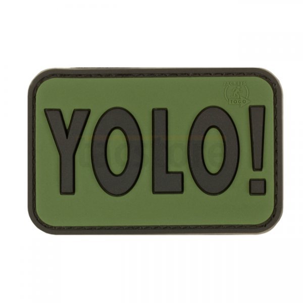 JTG YOLO Rubber Patch - Forest