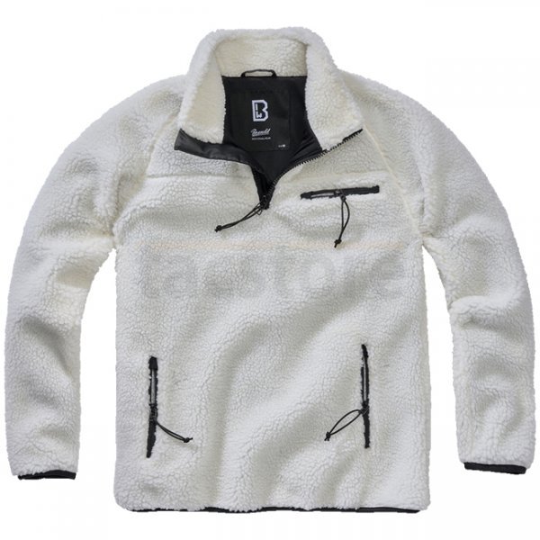 Brandit Teddyfleece Troyer - White - M