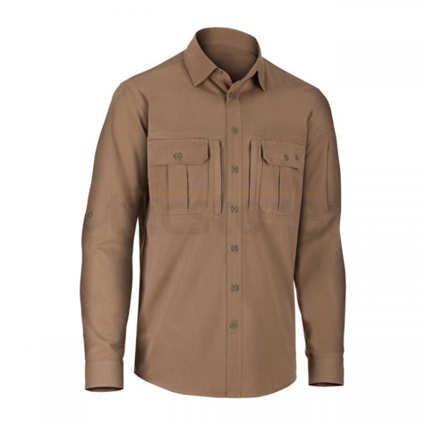 Clawgear Picea Shirt LS - Khaki - XS