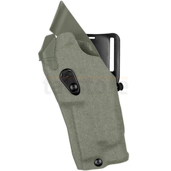 Safariland 6390RDS ALS Mid-Ride Holster STX Tactical Sig Sauer P320RX RedDot & TacLight - Olive - Left