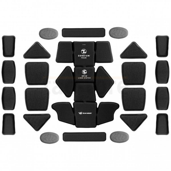 Team Wendy EPIC Combat Pads System - Black - M/L