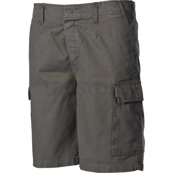 MFH BW Moleskin Bermuda Shorts - Olive Stonewashed - 3XL