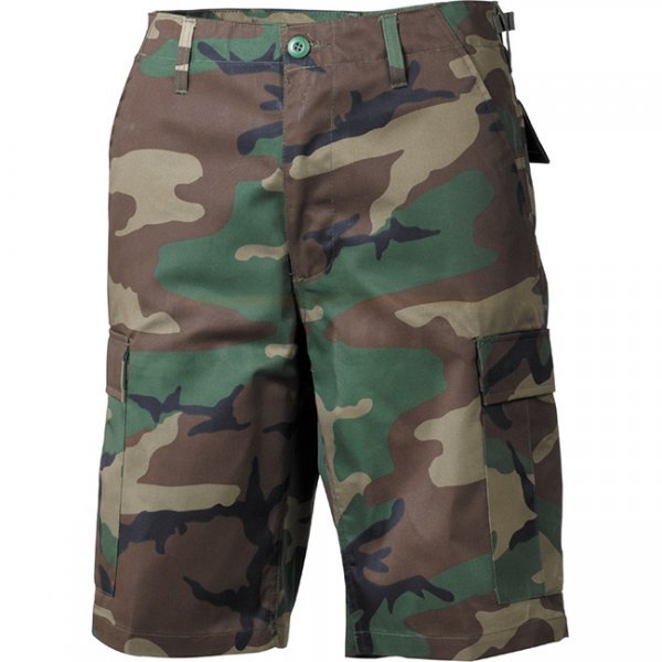 MFH BW Bermuda Shorts Side Pockets  - Woodland - XL