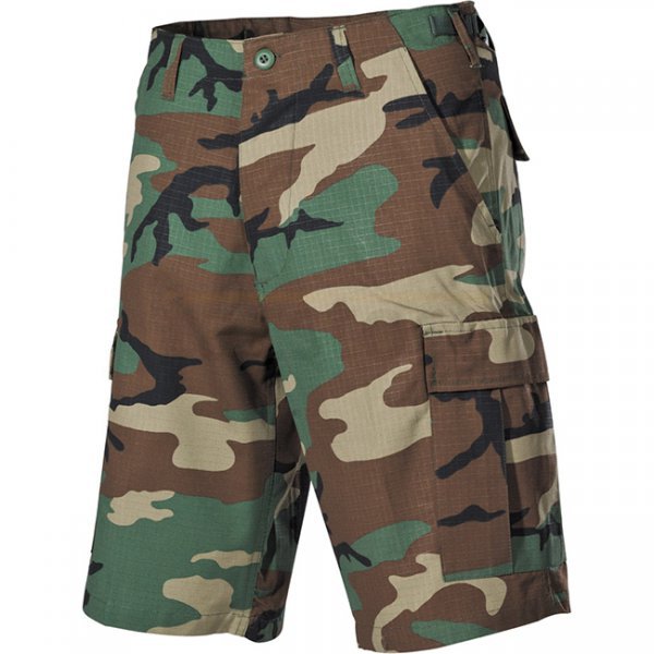 MFH US Bermuda Shorts Ripstop - Woodland - S