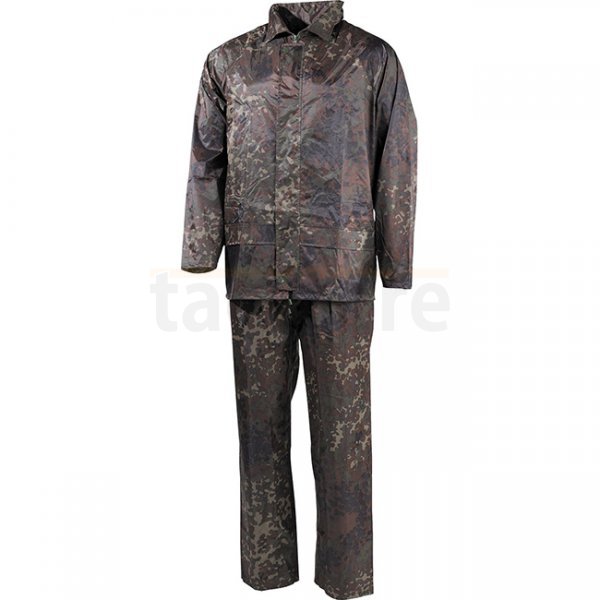 MFH Rain Suit Two-Piece - Flecktarn - 3XL