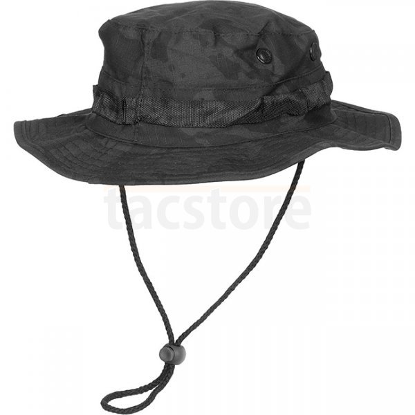 MFH US Boonie Hat Ripstop - Night Camo - M