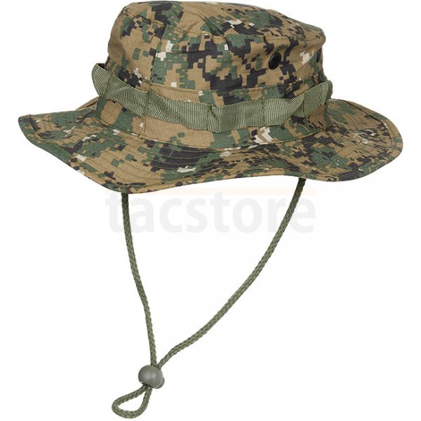 MFH US Boonie Hat Ripstop - Digital Woodland - S