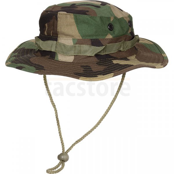 MFH US Boonie Hat Ripstop - Woodland - S