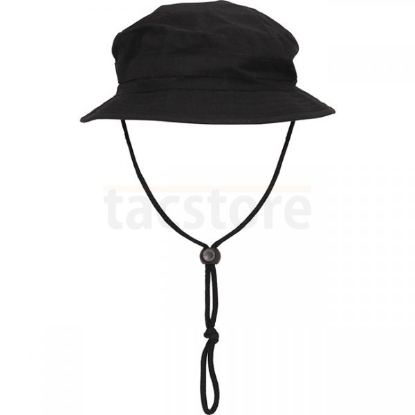 MFH GB Boonie Hat Ripstop - Black - S