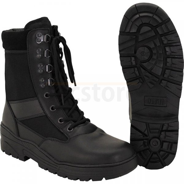 MFH Security Boots 8-Hole - Black - 41